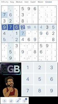 How to Beat This Extreme Difficulty Sudoku 🏆 #sudoku #puzzle #challenge