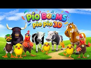 El Pollito Pío 3D Mix-2026- Os Pollitos Dicen Pío Pío - La Granja De Zenón Remix Part -Mixing