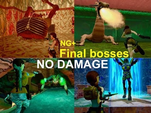 Tomb raider remastered (NG+) All final bosses no damage