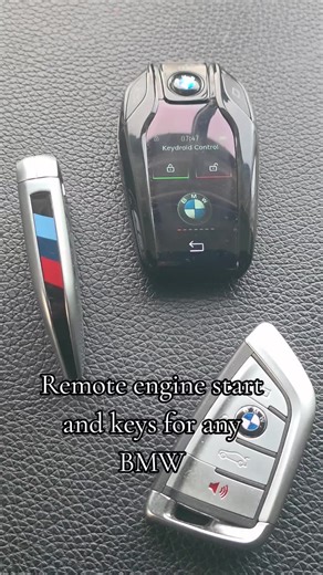 Remote engine start and keys for any BMW