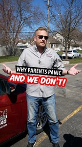 Ever notice the “mom brake”?? 🫣 Parents tend to get a little nervous when teaching their teens to drive, often trying to stop the car with an imaginary brake! 😅 At Stevens Driving School, we’ve got a real passenger brake for safety and confidence, making sure your teen gets the best training. No, “mom brake” needed! #drivingschool #drivinglessons | Stevens Driving School