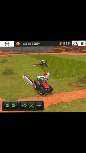 Fs 18 Grass Cutting Gameplay Timelapse! #fs18