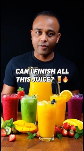 Ultimate Mega Juice Feast 🍹🔥 Can I Finish This?