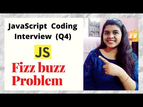 Q4| FizzBuzz Problem Simplified | JavaScript Coding Interview Questions | Competitive Programming