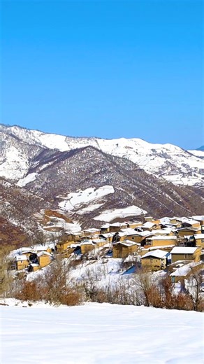 790K views · 25K reactions | Winter tranquility in the mountains ❄️✨ #SnowyScenes #MountainVibes | Melaine | Facebook