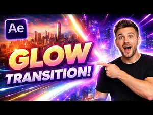How to Make Glow Transition in After Effects Without Plugins