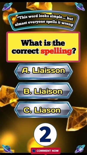 This Looks Easy… But Almost Everyone Gets It Wrong 😳 #quiz #viral #spellingquiz
