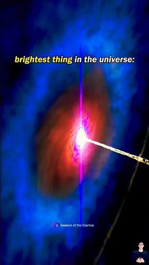 How Quasars Form: The Brightest Objects in the Universe #space #universe