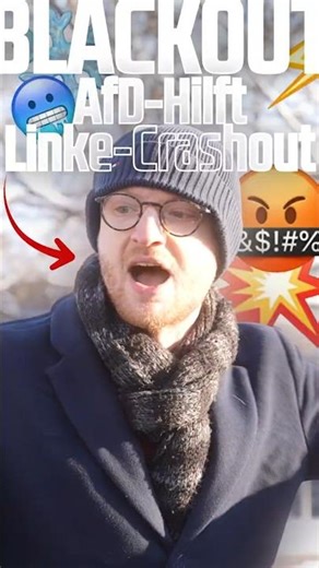 Blackout: Die Berliner AfD hilft vor Ort und Linke rasten aus.