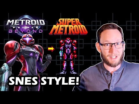 Metroid Prime 4 BUT It's Drawn in SNES Style!