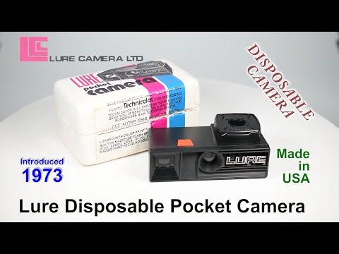 1973 Lure Pocket Camera - Disposable Camera