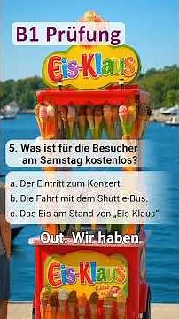 Hören B1 - Bestehst du diesen Test?
