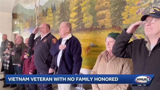 Vietnam veteran with no known family honored