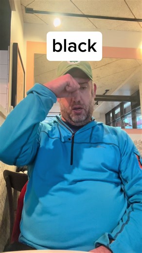 ASL sign for black / Learn ASL #black #asl #deaf