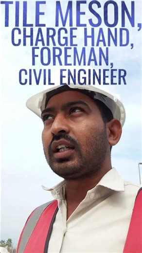 tile meson charge hand foreman Tile engineer hand book