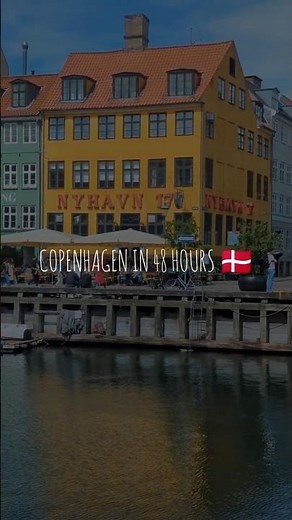 Copenhagen in 48 Hours 🇩🇰 | What to Do in 2 Days | #coupletravel #travel #europetravel #kavininja