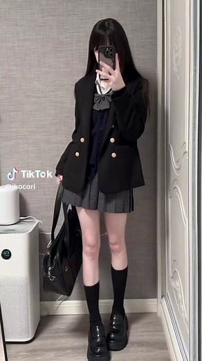 Beautiful and Cute Girls in JK Student Uniform | JK TikTok