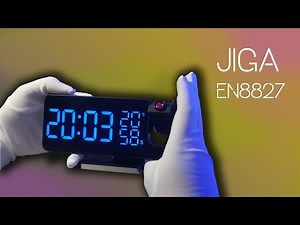 Reloj despertador con proyector JIGA EN8827 unboxing