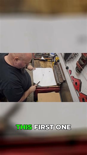 Tracing the Shape Onto Sheet Metal