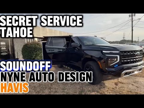 United States Secret Service Tahoe! | (Nyne Auto Design Custom Build)