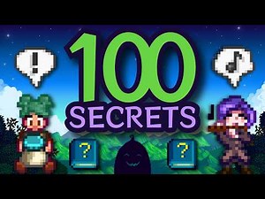 1 HOUR of Stardew Valley Secrets, Easter Eggs & Facts (1.6)