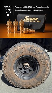 Off-road trips should feel like a holiday, not hard work. 😅 With Staun tyre deflators – 🇦🇺 Australian made, assembled and hand-tested – you set your pressure once, screw four on and let your tyres sort themselves while you get the crew and camp ready. Every time you leave the bitumen, you know your tyres are spot on and you can head straight for the good stuff – remote campsites, empty beaches and long dusty tracks. Set and forget, enjoy your adventure with certainty and make the kind of memo