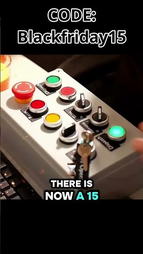 Use code blackfriday15!!! Head to Coasterclimax.com to order your ride sims control panel now!