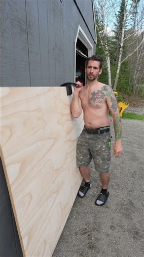 Cool tool for carrying plywood! #diy #constructionchannel #homeimprovement