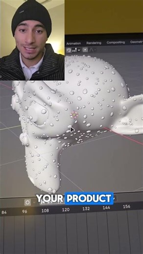 H2O droplet Simulation from Lazy motion