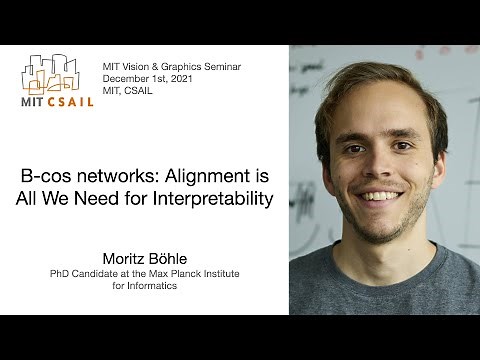 Moritz Böhle - B-cos networks: Alignment is All We Need for Interpretability