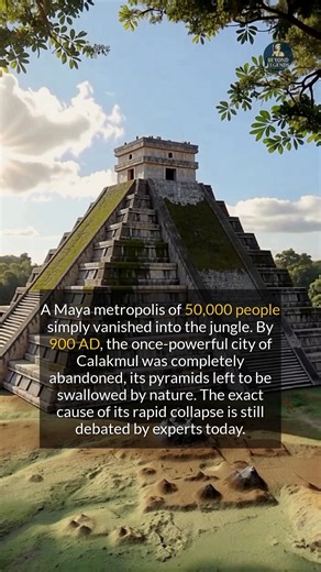 4.9K views · 41 reactions | A Maya metropolis of 50,000 people simply vanished into the jungle. #history #archaeology #ancienthistory | Beyond Legends | Facebook