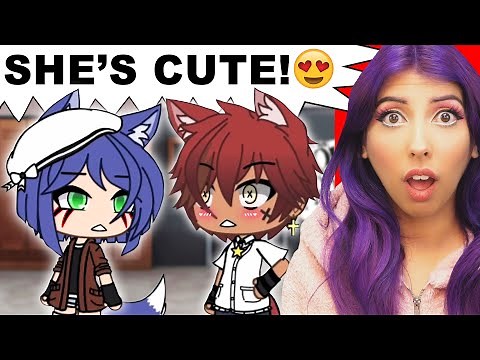 A Luna In An All Alpha School 🐾 (Gacha Life Mini Movie Reaction)