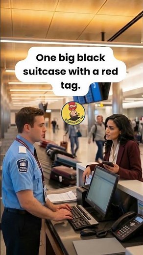 My Suitcase is Missing!" 🧳Real English Conversation Practice #shorts #englishlesson #travel