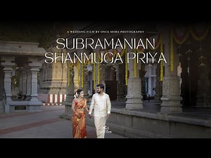Arupadai Veedu Murugan Temple: Shanmuga Priya & Subramanian's Wedding - Photographic Storytelling
