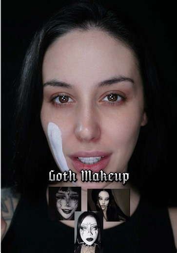 Tutorial trucco goth facile: come creare il look goth makeup