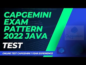 Capgemini Exam Pattern for Java | Online Test | Insights from a 1-Year Experienced Candidate