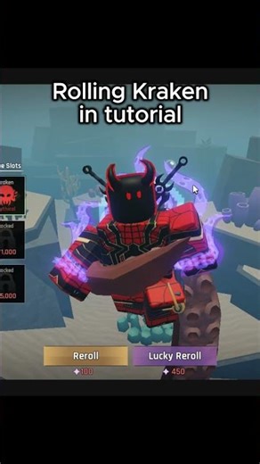 Rolling Kraken in Tutorial in New Abyss roblox!#roblox #abyss #abyssroblox #robloxabyss