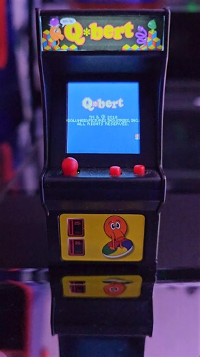 Q-bert on tiny arcades