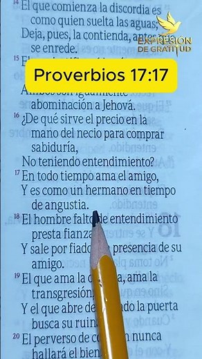 Un Amigo Ama en Todo Tiempo | Proverbios 17:17 #fe #jesus