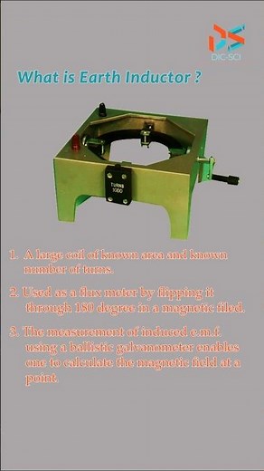 What is Earth Inductor ? #EarthInductor #Magnetism #PhysicsExperiment #EarthsMagneticField
