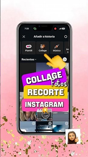 COLLAGE fotos en Instagram Stories: modo Secuencial y Recorte (Guía rápida) 2025 #tutorial