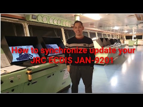 How to synchronize update your JRC ECDIS JAN-9201
