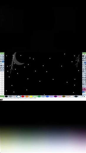 How to Draw a Space Scene in Tux Paint 🌌 |Space Drawing in Tux Paint for Beginners |