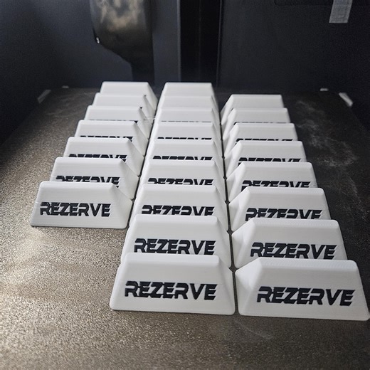 Mini Reserved Table Sign STL | 3D Printable Desk Sign (digital Download) - Etsy Canada