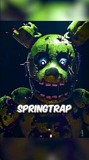 Qué PASÓ con SPRINGTRAP en FNaF 6? #fnaf #fivenightsatfreddys