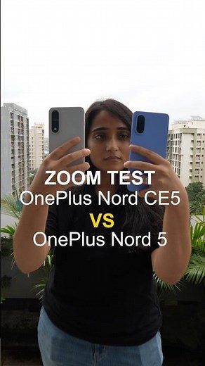 OnePlus Nord 5 vs OnePlus Nord CE 5 camera zoom test 📷 | Which one zooms the best? 💯