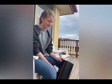 How to break (soften) animal hides