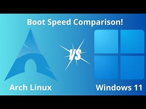 ​⚡️ Arch Linux vs. Windows 11: The ULTIMATE Boot Speed Comparison!