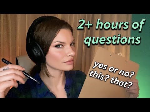 ASMR Answer All 999+ Questions... If You Can