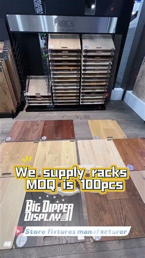 Wood Flooring Display Stand Essentials | Big Dipper Display